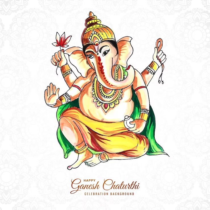 1,589 Ganesh Chaturthi Sketch Images, Stock Photos & Vectors | Shutterstock