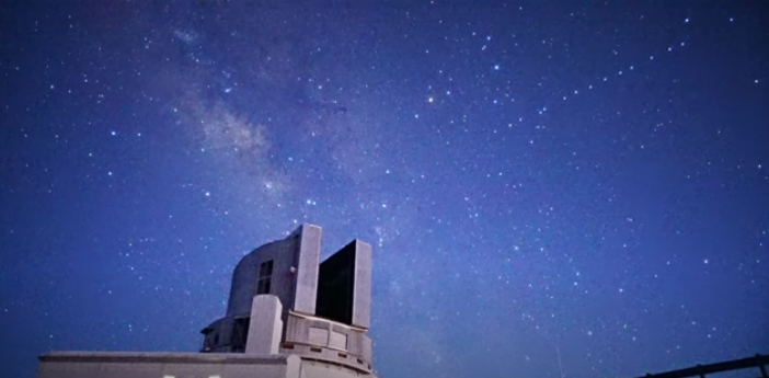 Camera Captures A Meteor Shower And Satellite 