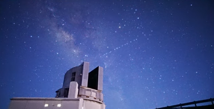 Camera Captures A Meteor Shower And Satellite 