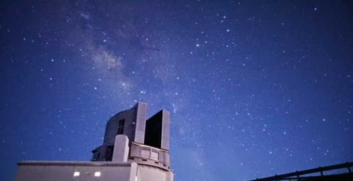 Camera Captures A Meteor Shower And Satellite 