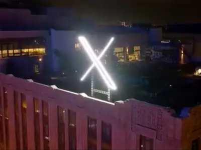 Giant X Logo Taken Down From Company's Headquarters Amidst Complaints