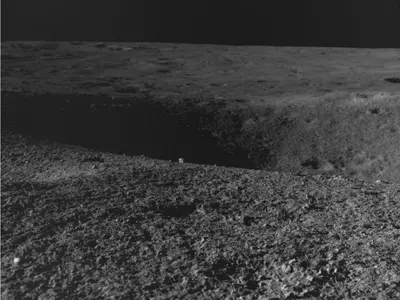 Chandrayaan-3's Pragyan Rover Comes Across Crater On Lunar Surface: See Here