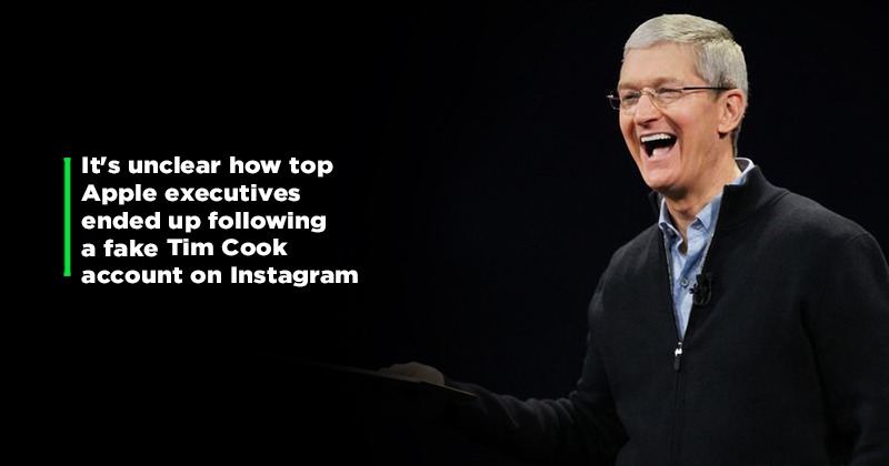 High-Ranking Apple Executives Fooled By Fake Tim Cook Account On Instagram