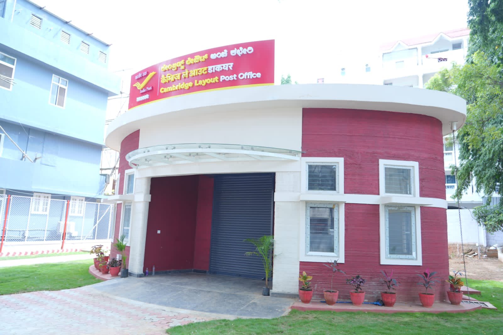 First 3D Printed Post Office Opens In India Bengaluru