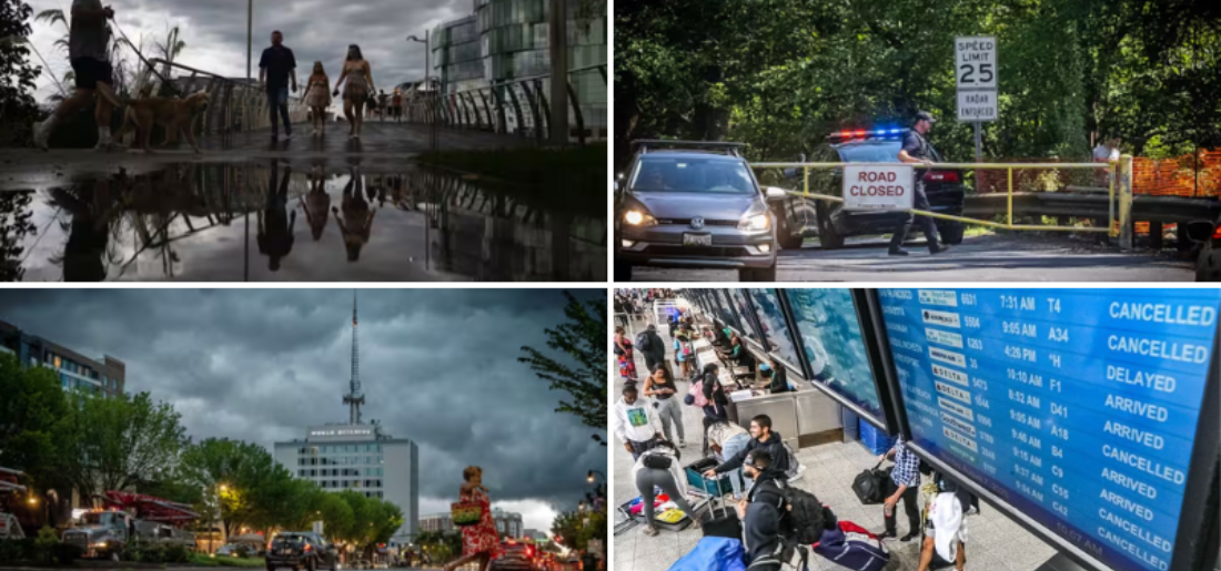 Millions Of Homes Without Power After Severe Storms Hit Eastern US