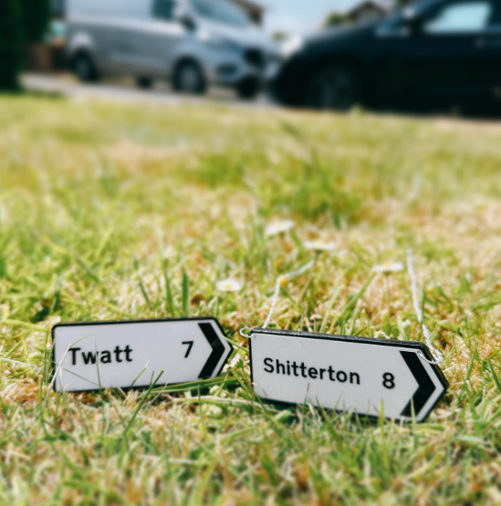 Residents Of A Tiny Village With A Rude Name Are On Mission To Stop Visitors From Stealing Signs From The Village