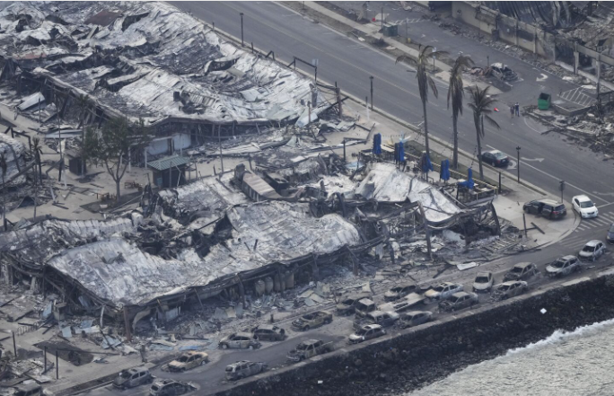 Satellite images capture wildfire devastation in Lahaina