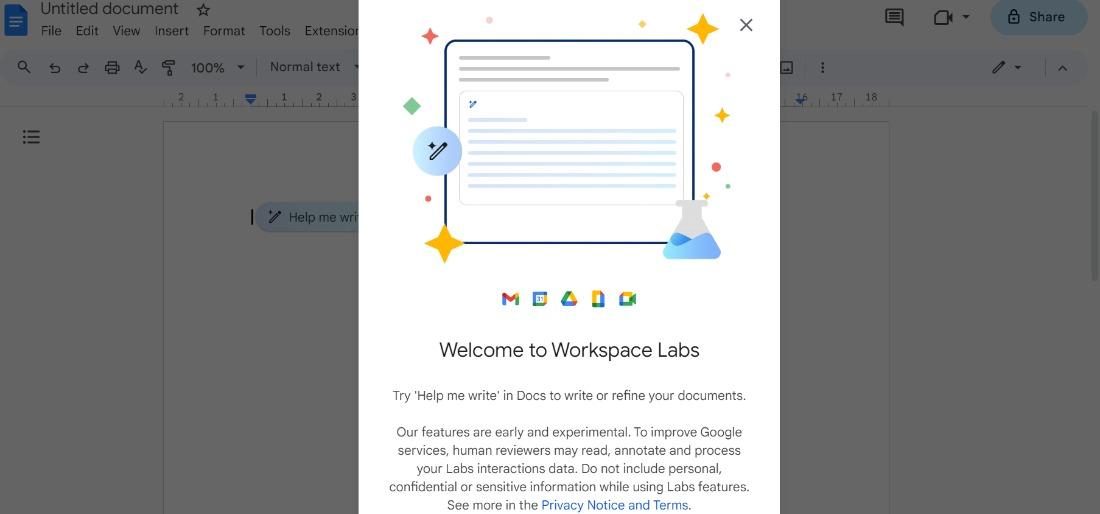 How To Use Google's Experimental 'Help Me Write' AI Tool In Docs