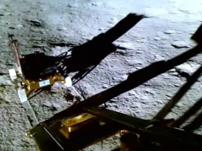 Witness Chandrayaan-3 Rover 'Pragyan' Descend To The Lunar Surface In Stunning Video