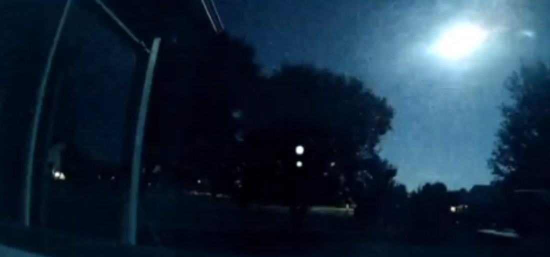 Fireball Meteor seen in skies over Colorado