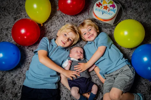 The Mother Of Three Rainbow Babies Who Have The Same Birthday Beats Crazy Odds Of 133,000 To One