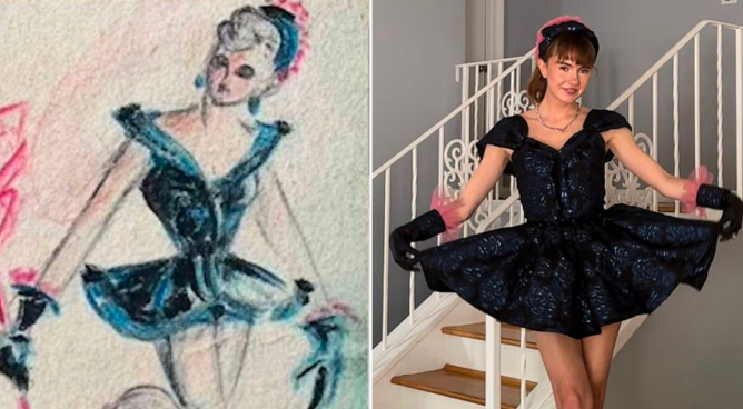 The Remake Of Her Grandmother's 1940s Fashions Goes Viral On Tiktok