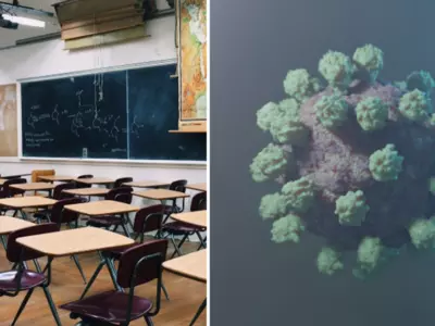 There Were Cancellations Of In-person Classes In School Districts Due To Covid-19 Outbreak