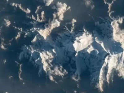 UAE Astronaut Takes Pictures Of Himalayas From Space