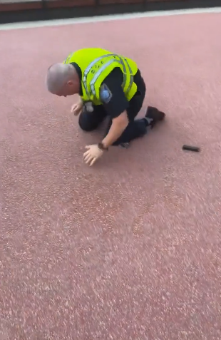 Viral Video Shows Boston Cop Violently Launching Off Massive Park Slide
