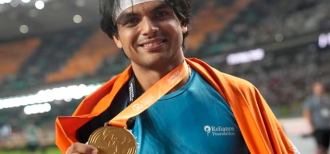 Neeraj Chopra First Indian To Win Gold At World Athletics