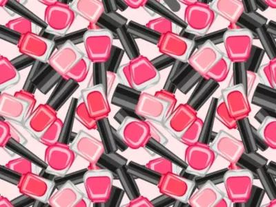 You Can Spot The Hidden Nail File Among The Sea Of Pink Nail Polishes Within 5 Seconds Using This Optical Illusion