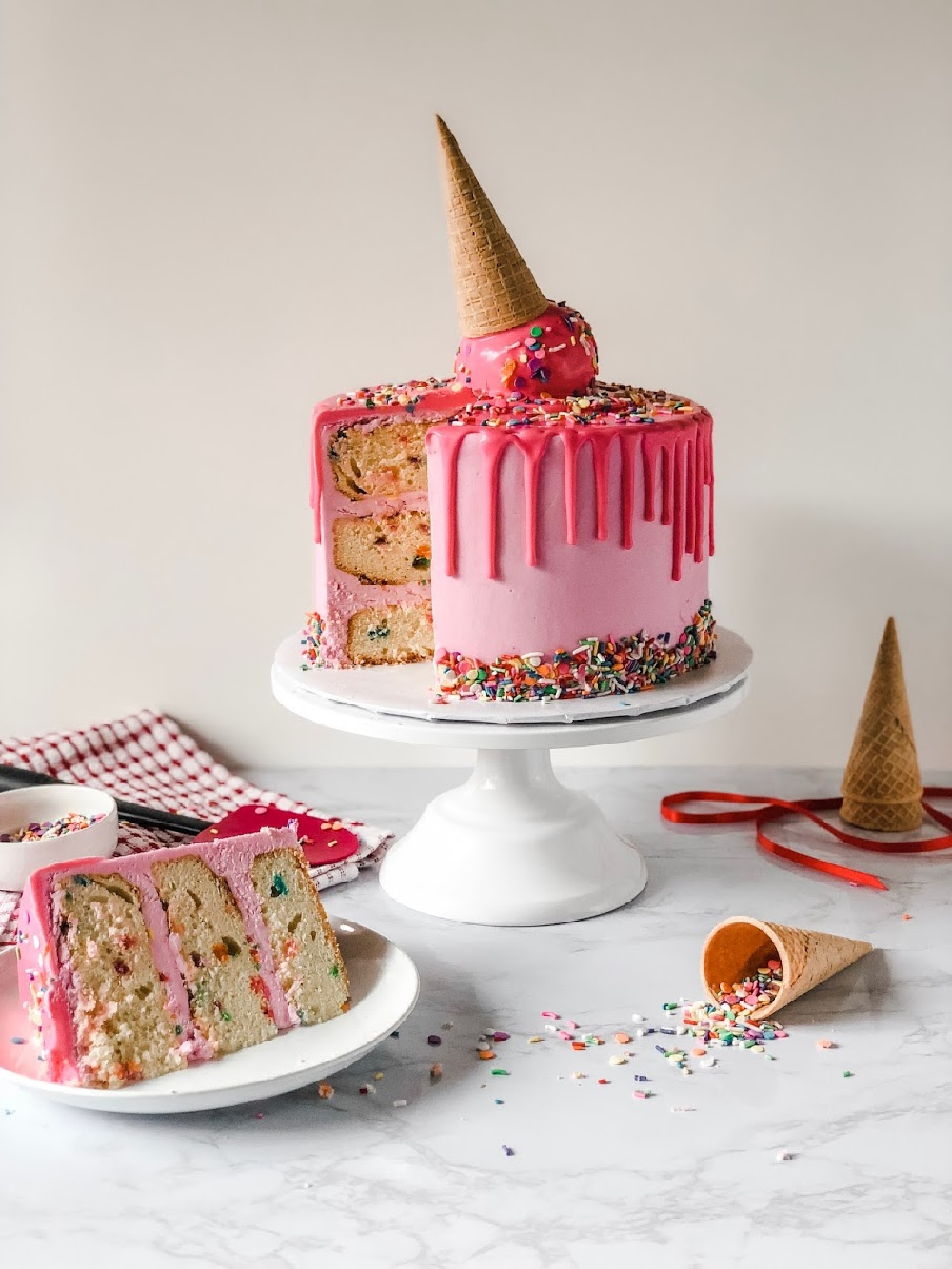 Brush Stroke Cake – Whipped.in