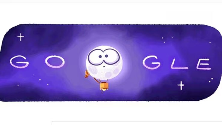 chandrayaan google doodle-3