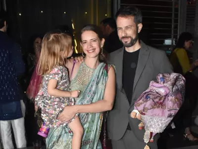 Pics Of Anurag Kashyap's Ex-wife Kalki Attending Step-daughter Aaliyah's Engagement Goes Viral