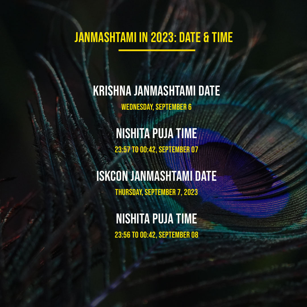 Janmashtami 2023 When is Krishna Janmashtami 2023? Date, Time And All