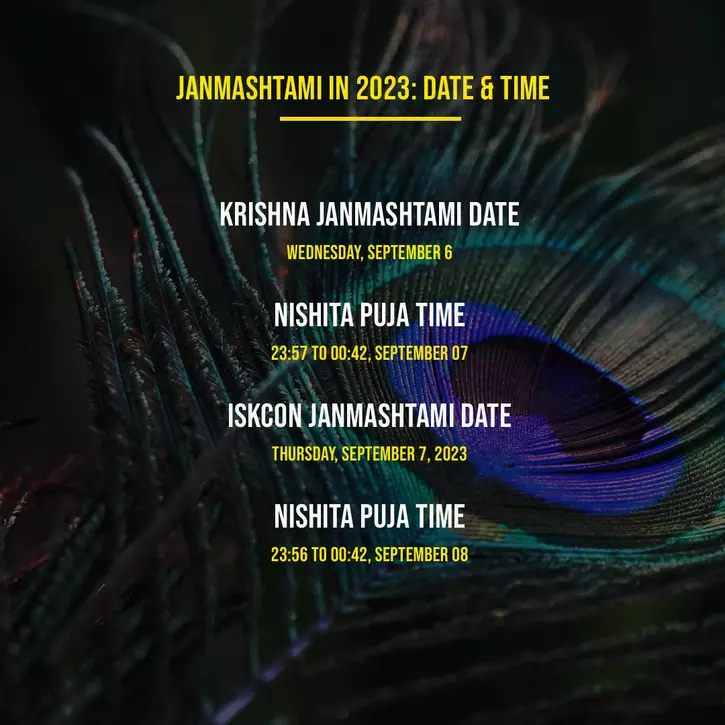 Janmashtami 2023: When is Krishna Janmashtami 2023? Date, Time And All
