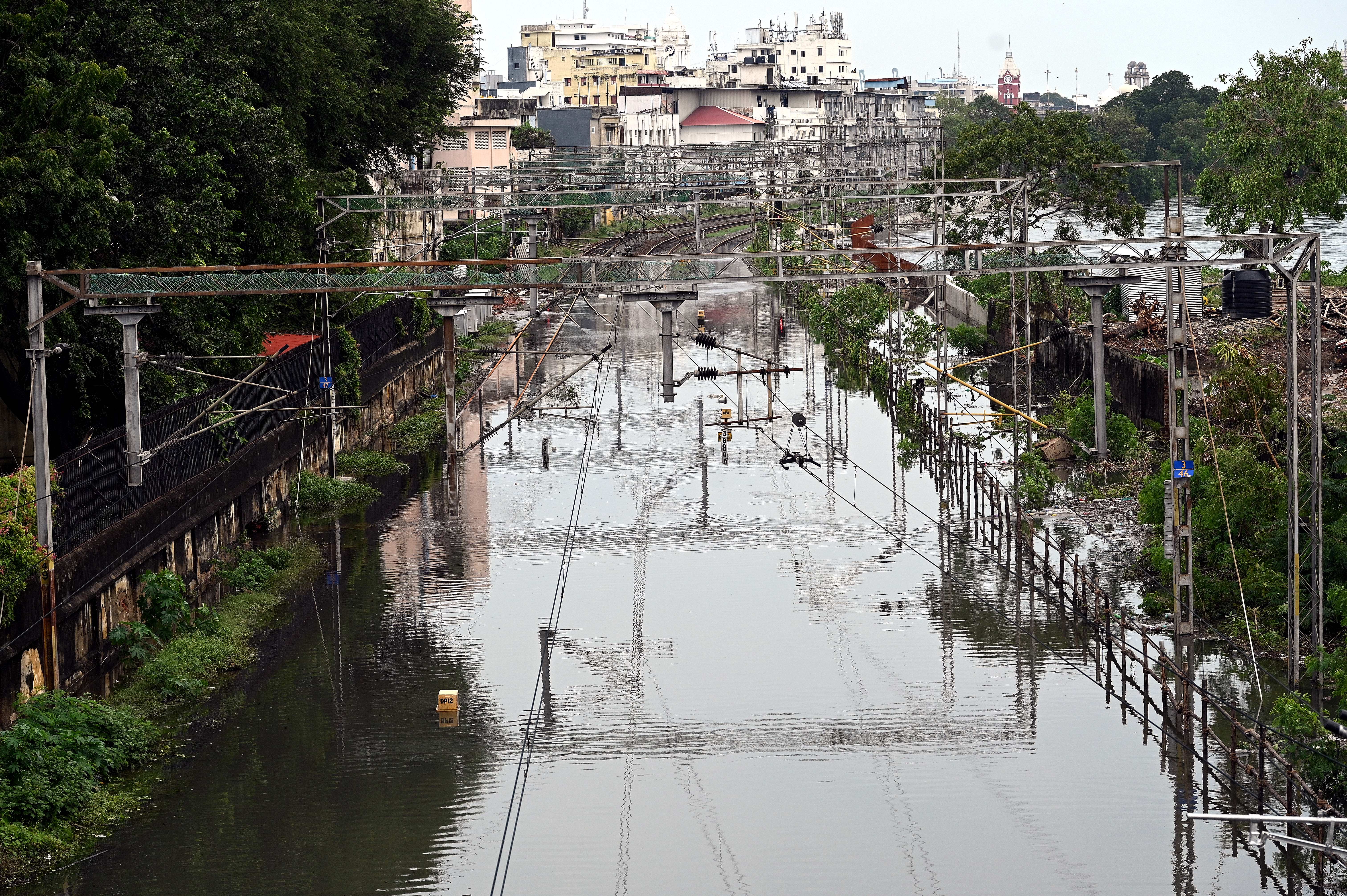 Focus On Relief And Rescue As Cyclone Michaung Makes Landfall, Leaves A ...