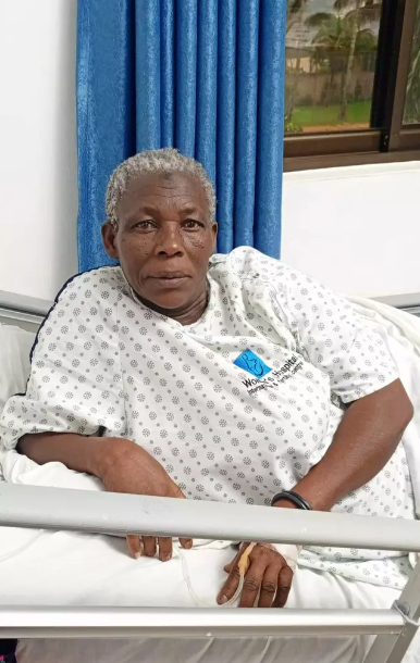 70-year-old woman in Africa gives birth to twins 