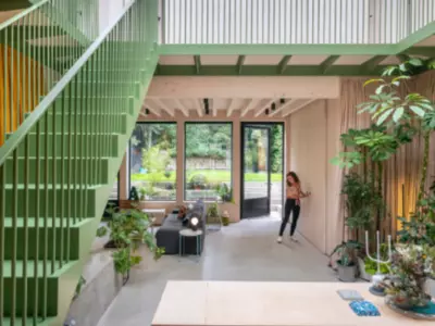 An RIBA 2023 House of the Year for the five-bedroom 'domestic greenhouse' in Tottenham