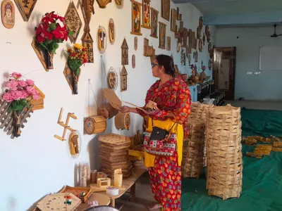 Pandemic-Stricken Villagers Revive Bamboo Art With Ngo Help In Madhya Pradesh