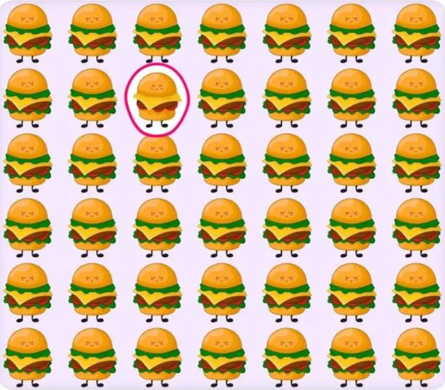 Check Out This Picture Of Cheeseburgers For A Viral Optical Illusion!