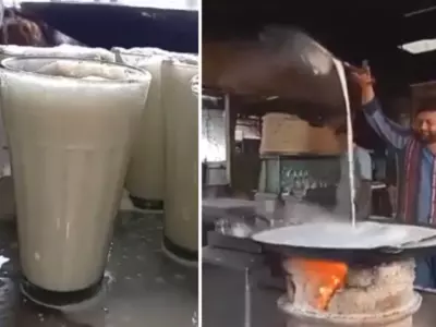 For Years The Flame Has Been Burning At The Jodhpur Milk Shop Claims Its Owner