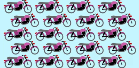 Here's An Optical Illusion Spot The Dangerous Bike In 30 Seconds Or Less