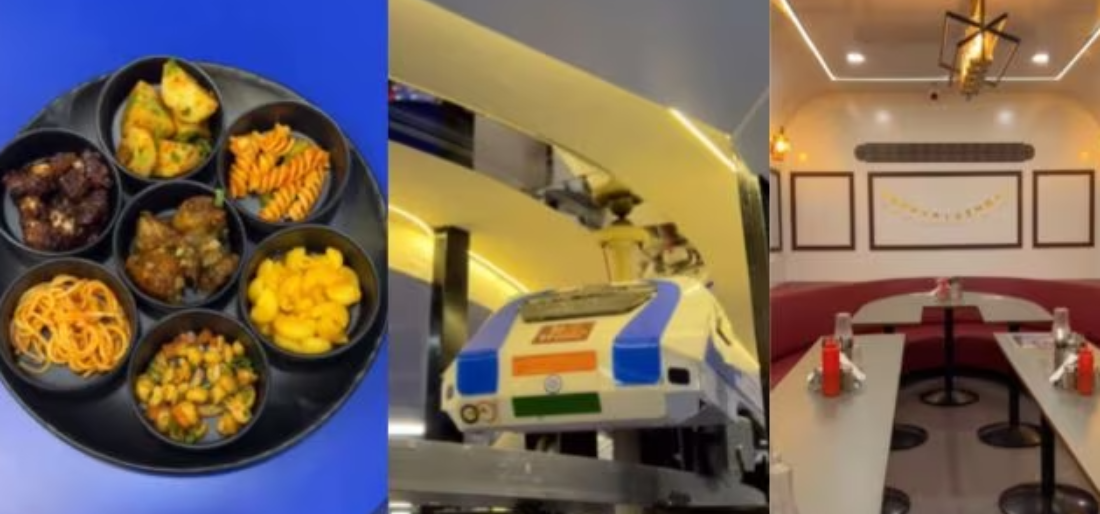 Surat Vande Bharatthemed Restaurant Viral