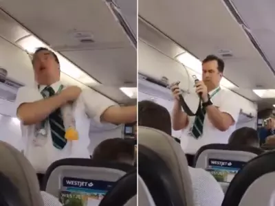 It's Too Good To Miss This Flight Attendant's Hilarious Safety Demonstration