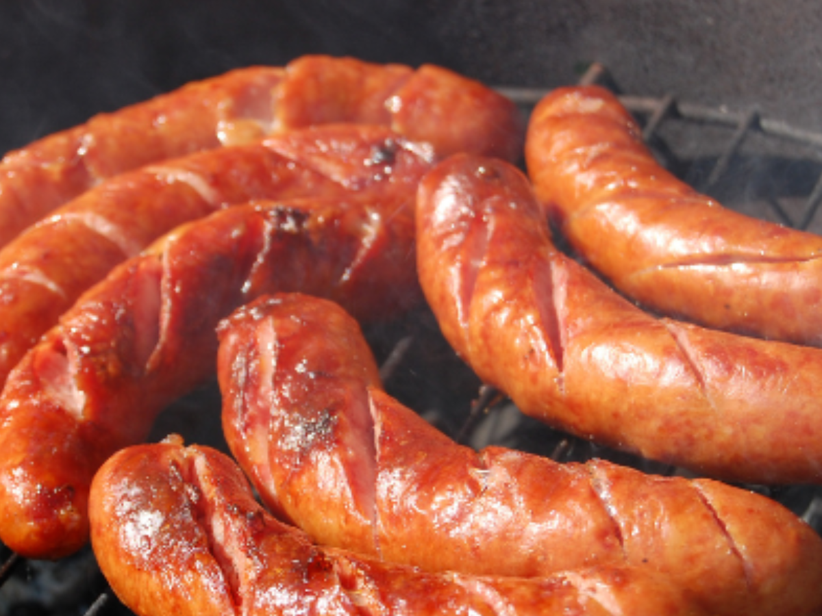 Man arrested for throwing sausages at his older brother 