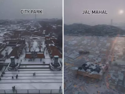 Snow Covers Jaipur In Artificial Intelligence-generated Images Leaving The Internet In Awe
