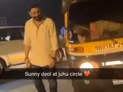 Is this drunk sunny deol or video from his upcoming movie Safar