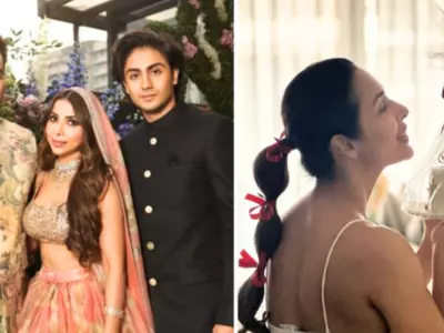 After Attending Arbaaz And Sshura's Wedding, Arhaan Khan Celebrates Christmas With Mom Malaika