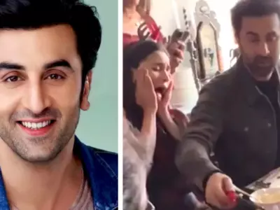 Complaint Against Ranbir Kapoor For Pouring Alcohol On Christmas Cake While Saying Jai Mata Di