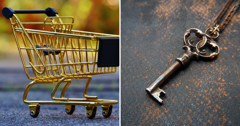 Supermarket trolley hack that allows people to unlock cart with no