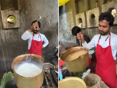 Surat Vendor Wows People With Exceptional Chai-Making Skills