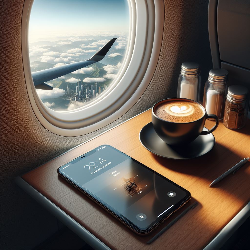 coffee in flight