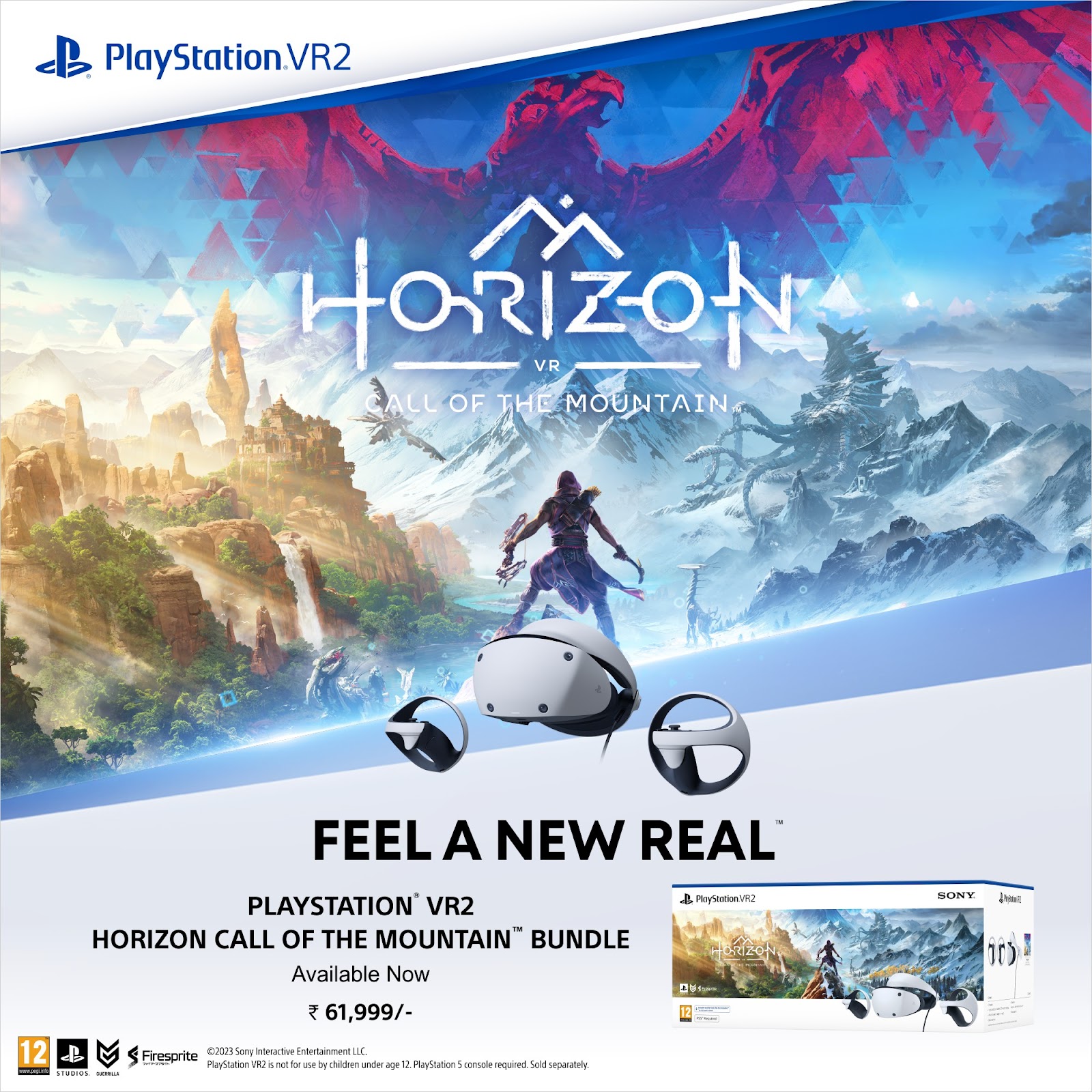 PlayStation®VR2 Horizon Call of the Mountain™ Bundle