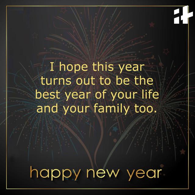 happy new year wishes: Happy New Year 2024: Top 100 best wishes, quotes,  greetings, images, Whatsapp messages, Facebook status, Instagram story for  loved ones - The Economic Times