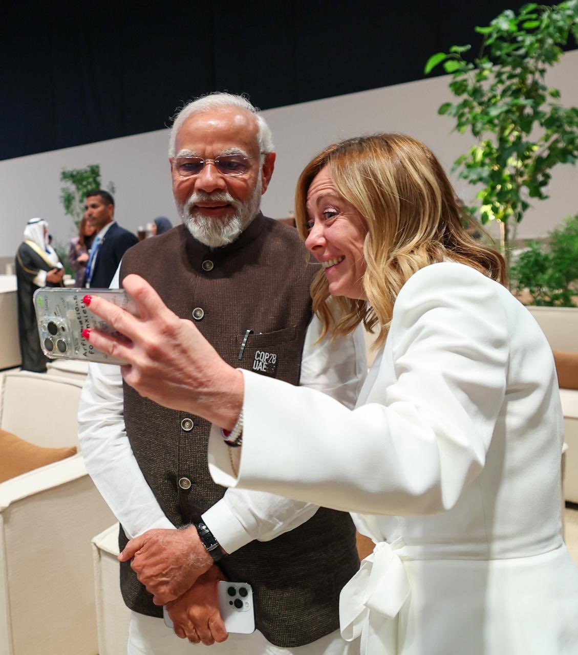 Internet goes crazy over Modi Meloni's selfie