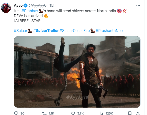 Prabhas Salaar Part 1 Ceasefire 