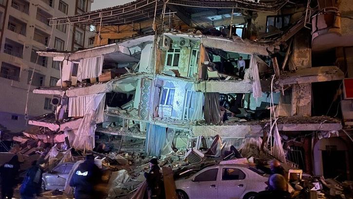 Heavy devastation due to Turkey-Syria earthquake