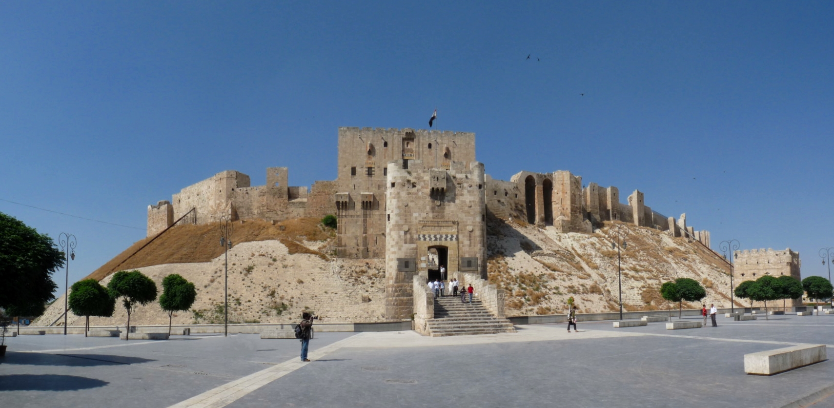 Aleppo's ancient citadel, Syria