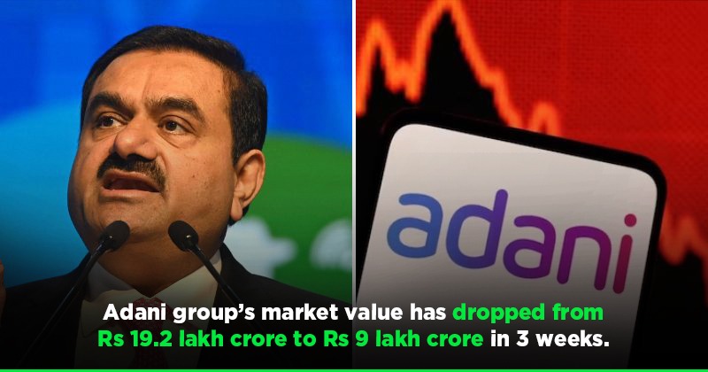 Adani Group's Market Value Loss Swells To Rs 10 Lakh Crore